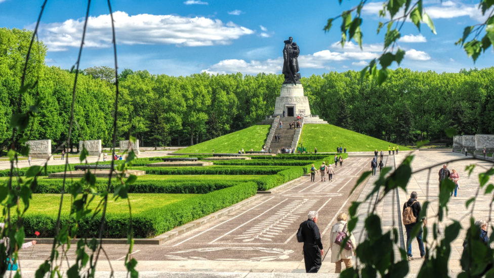 Treptower ehrenmal für die gefallen Rotarmisten in Berlin