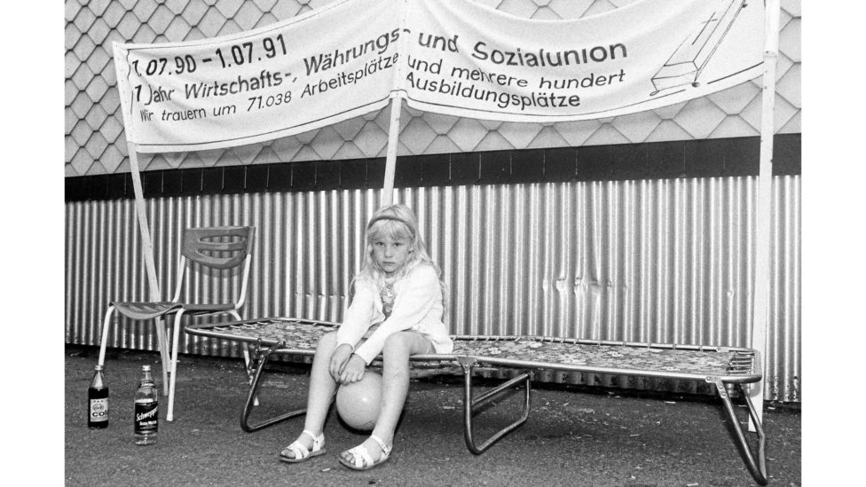 Bonjour tristesse: Besetzung einer Treuhand-Niederlassung in Suhl, Thüringen, 1. Juli 1991