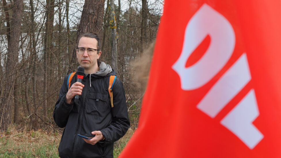 Sebastin vom Arbeitskreis Zwangsarbeit gedenken