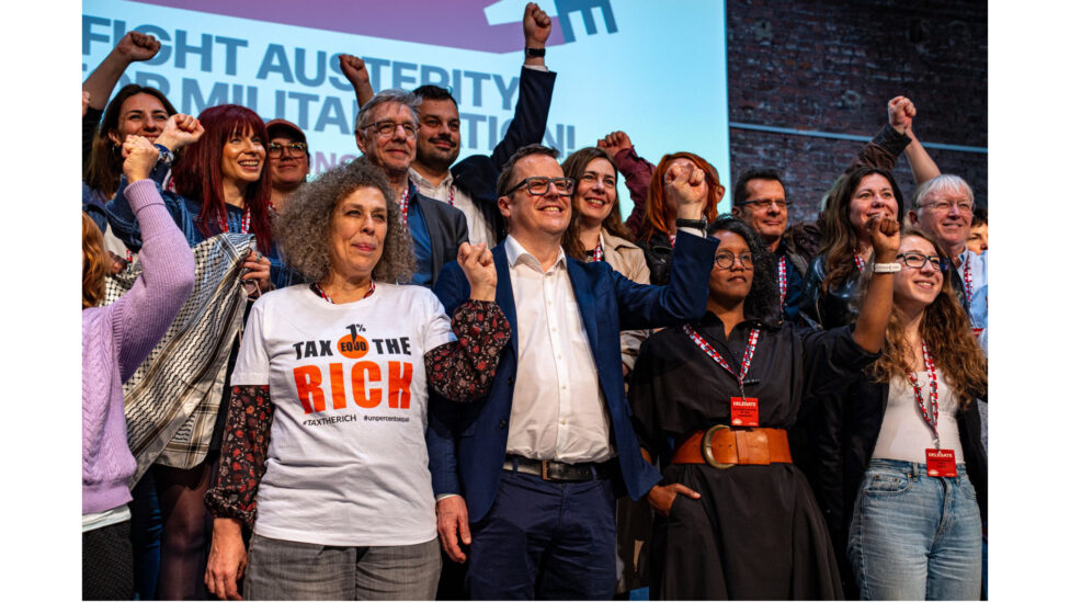 Gemeinsam für ein solidarisches Europa - Gruppenfoto