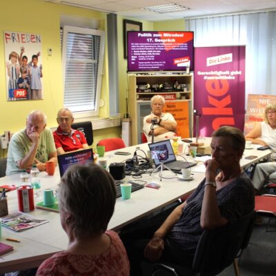 Politikgespräch Nr.17 am 31. Juli 2026 bei den Spremberger Linken