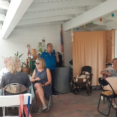 Auf dem Sommerfest der Spremberger Linken am 15. August 2026