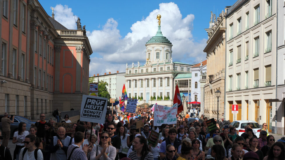PRÜF-Demo in Potsdam